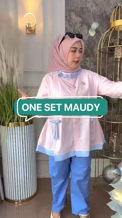 Setelan Maudy Exclusive By Vanos #setcel #RacunShopeeCheck #CODin #SpillRacunShopee #shopeevideoviral #FashiondiShopee #affiliateshopee #fypシ #setcel