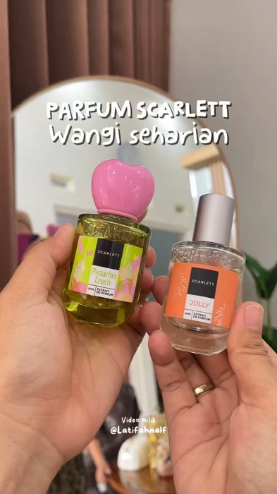 Udah cobain belum? #scarlett #ScarlettParfume #parfumscarlett #GratisOngkirRP0 #TermurahDiShopee #PromoNonStop