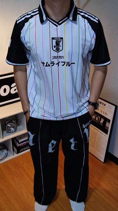 Jersey Vintage World Cup Japan 🇯🇵 Asli Kereeeen 😎 #jersey #vintage #streetwear #jerseybola #jerseytimnas #DiskonRacunShopee