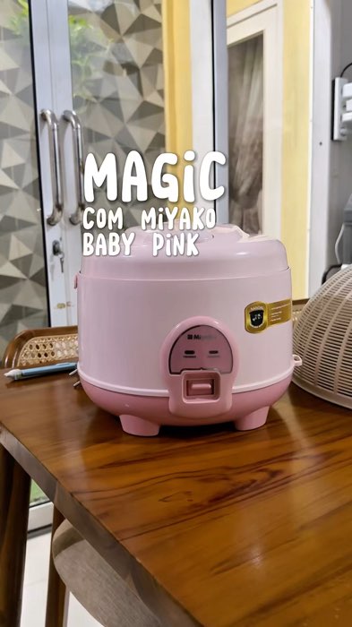 Magic com miyako baby pink#miyakoricecooker #miyako #magiccommiyako