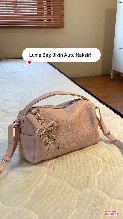 Lume Bag by Bostanten #lumebag #BostantenTasSelempangWanita #slingbag #taspink #ShopeeFashionHaul