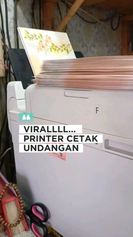 PRINTER CETAK UNDANGAN #TermurahDiShopee #RacunShopee