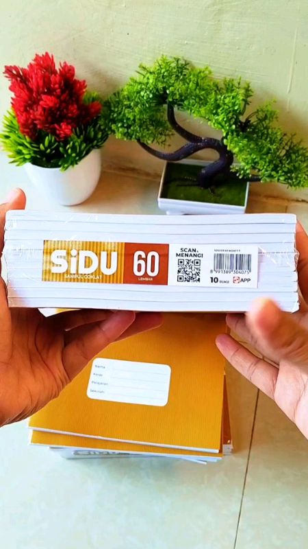 buku tulis SiDU #bukutulis #bukusekolah #bukutulissidu
