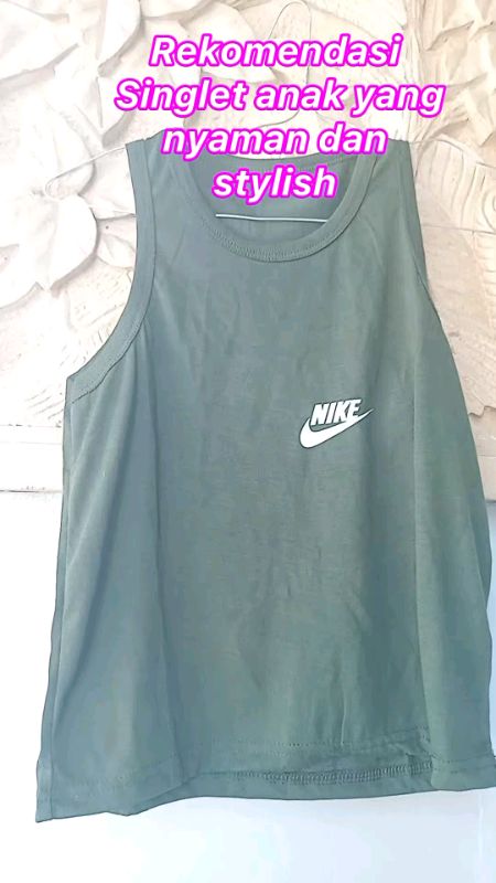 Singlet anak Unisex cewek cowok bahan soft #singletanak #singletanakmurah #singletunisex #singlet #fyp #RacunShopee #