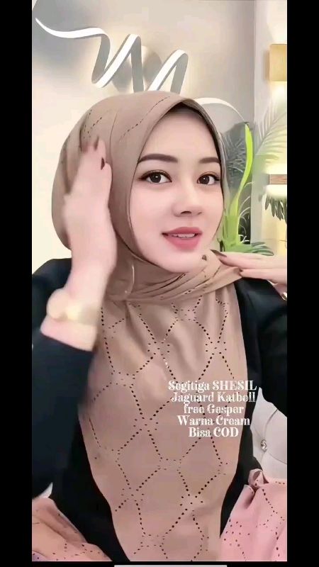 Jilbab Instan Motif Jaguard Katboll #RacunShopee #ShopeeCOD #PromoNonStop #RacunShopeeCheck #GakNyeselBeliIni #katbol  #jilbabsegitigainstan