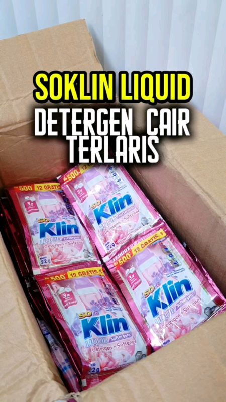 soklin liquid detergen cair terlaris #RacunShopee #RacunShopeeCheck #soklinliquid #soklincair #soklindetergent #soklinmurah