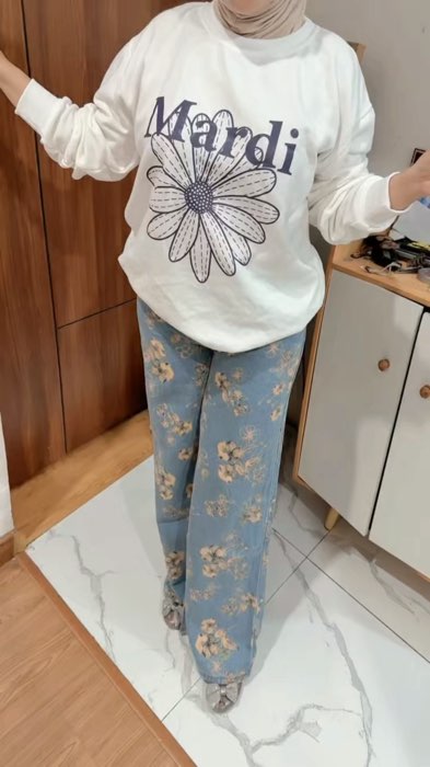 Jens high santai #jenswanita #highwaistjeans #santai #ViralDiShopeeVideo