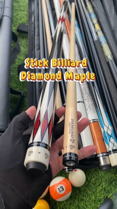 Stick Billiard Diamond Maple #stikbilliardmurah #stikbilliard #stickbilliardpemula #stickbilliarddiamond #GakNyeselBeliIni