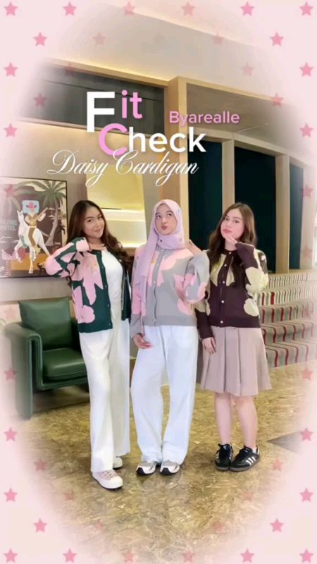 #daisycardigan #cardiganrajut #cardigan #byarealle #atasanwanita #OOTDFashionShopee #FashiondiShopee #RacunShopee #SpillRacunShopee #GratisOngkirRP0