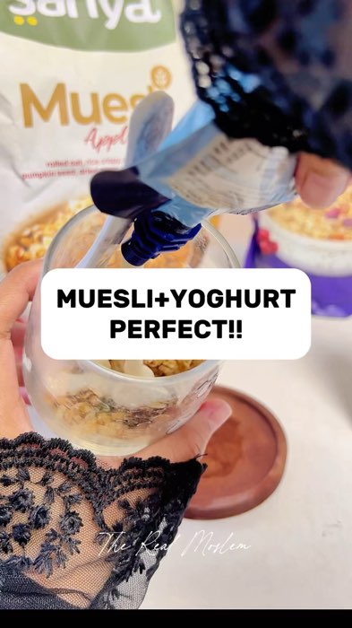 #kurmaalif #muesli #mueslisafiya #sarapansehat