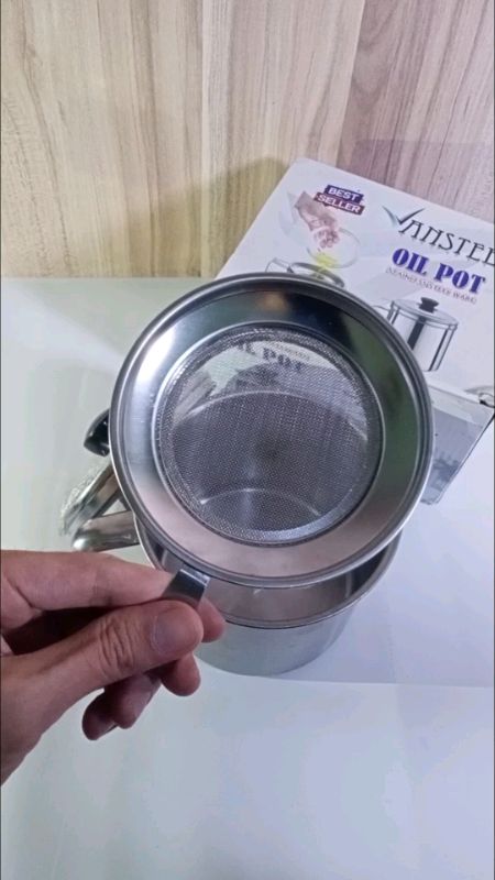 Oilpot wadah minyak goreng bekas. #ViralDiShopeeVideo #ShopeeCOD #RacunShopee