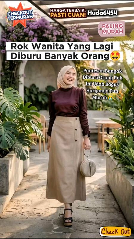 Rok Viral Anti Kusut🤩#rokwanita#rokviral#rokpanjang#lunaskirt#ootd#fashion#fashionwanita#RacunShopee#GratisOngkirRP0#Diskon50Persen#bismillahfyp#fyp