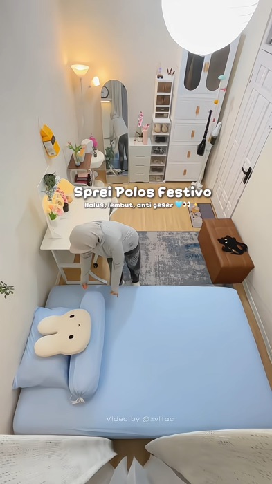 Sprei polos lembut #ViralDiShopeeVideo #GakNyeselBeliIni #PromoNonStop #RacunShopee #GratisOngkirRP0 #sprei #spreimurah #spreiaesthetic #spreipolos