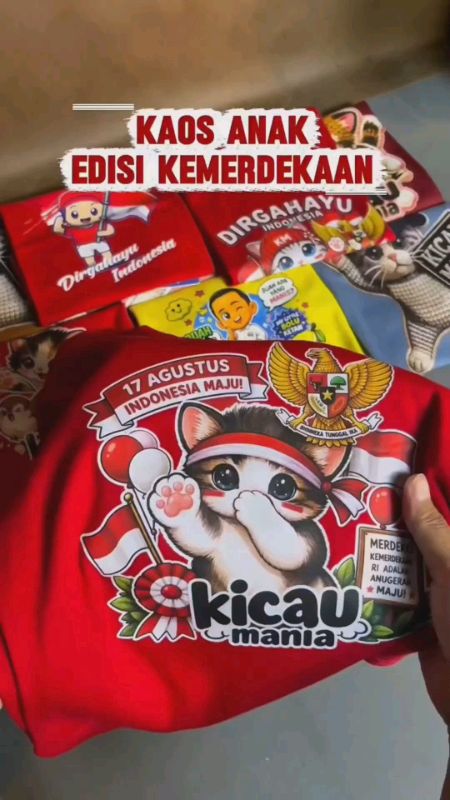 kaos kemerdekaan anak #agustusan #kaoskemerdekaananak #kaoskemerdekaan #kaos17agustus #kaosanak #kaosedisikemerdekaan #kaosmotifterbaru #kaos
