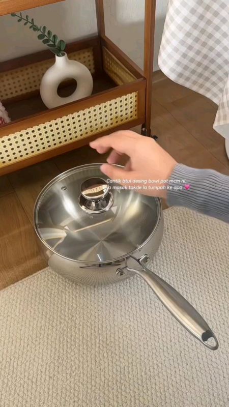 panci stainless anti lengket #MODOFO #modofopanci #pancistainlesstutupkaca #pancistainlesssteel #alatdapur #RacunShopee #GratisOngkirRP0 #fypシ