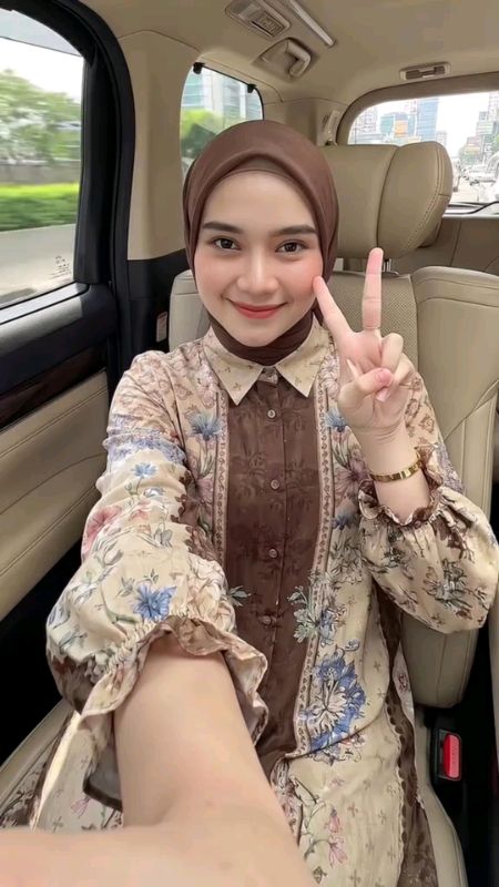 gamis lebaran motif mewah adem modelnya elegan cantik bgt #gamislebaran #gamismotif #gamiselegan #gamiskekinian #GratisOngkirRP0 #fyp