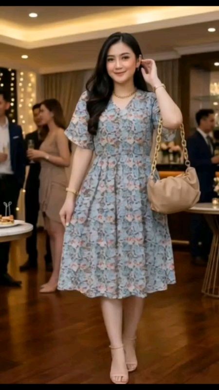 Dress Lena Lengan Pendek #RacunShopee #SpillRacunShopee #dresswanita #dressmewahmurah #dresslenganpendek #dresscantik #ShopeeCOD #DiskonRacunShopee