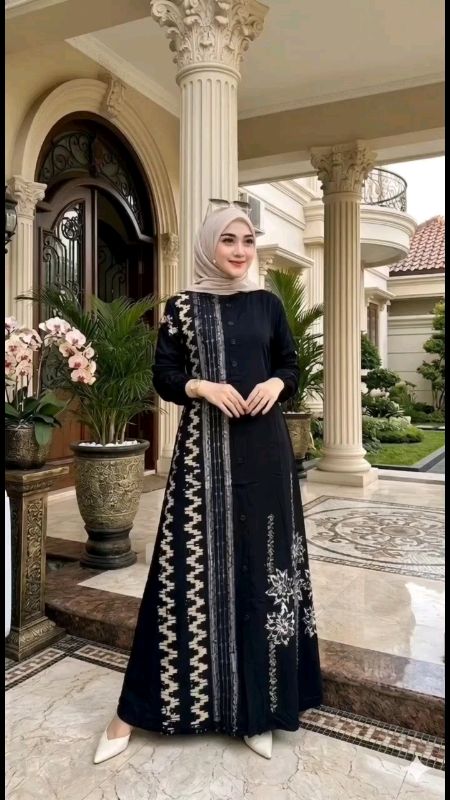 hayati gamis twill rayon busui #gamis #gamistwill #gamisterbaru #GamisBusuiFriendly #SpillRacunShopee #ShopeeCOD #ShopeeCOD #shopeevideo #s