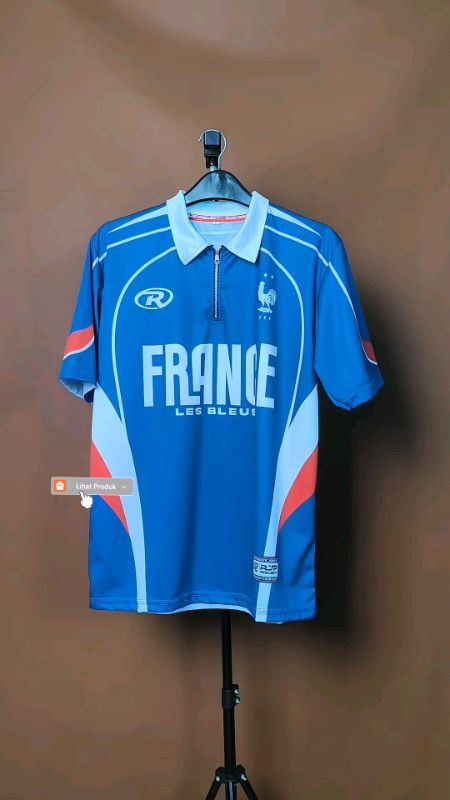 Jersey fantasy prancis kerah Zipper series piala Dunia 2026 #jerseyfrance #jerseypialadunia #ShopeeLook #racunshopeecheeck #ViralDiShopeeVideo