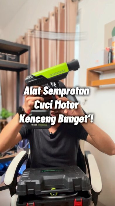 Alat Cuci Motor #RamadanKembaliKuat #ShopeeCOD #cucimotorsalju #jetcleaner #GratisOngkirRP0 #ShopeeReview