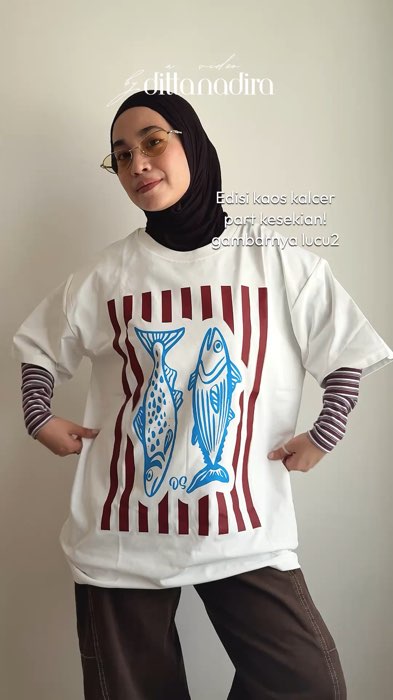 #kaoskorea #kaosoversize #kaoslucu #kaosviral #kaoswanita