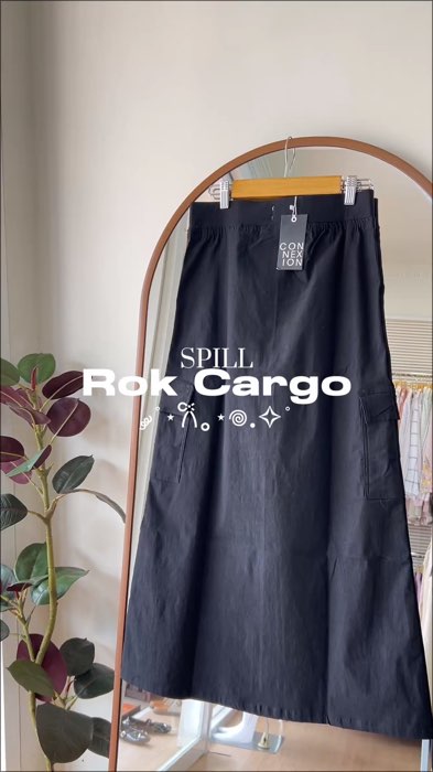 Yang kepo bisa langsung join live😋💕#rokcargo #rokconnexion #connexionoriginalmurah #OOTDFashionShopee