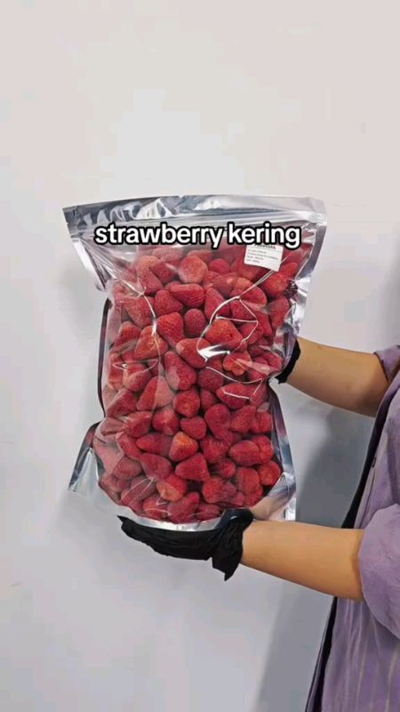 #strawberrykering #buahbuahankering #keripikbuahkering #RacunShopeeCheck #fypシ