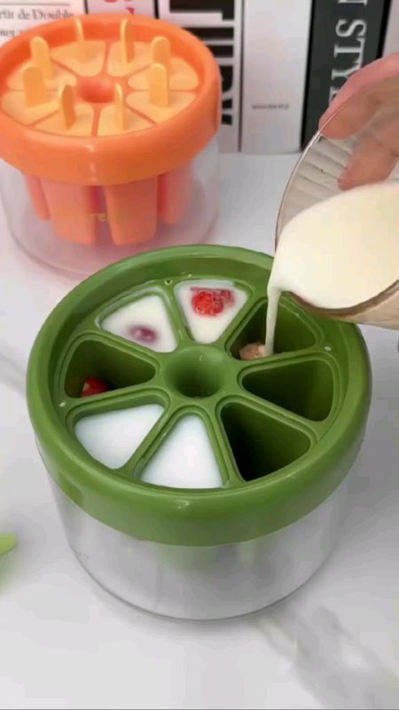 cetakan es krim stik rumahan#cetakanpuding #cetakaneskrim
