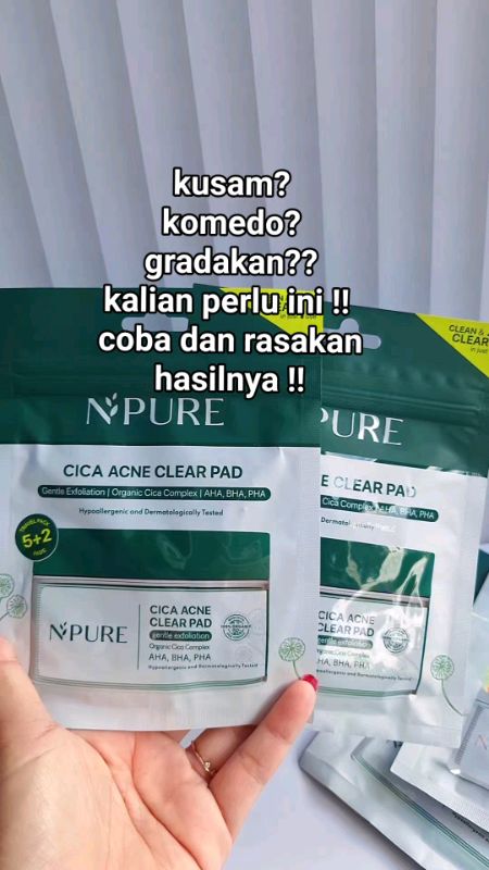 #eksfoliasi #npurecicaclearpad #GakNyeselBeliIni #ShopeeCOD #GratisOngkirRP0