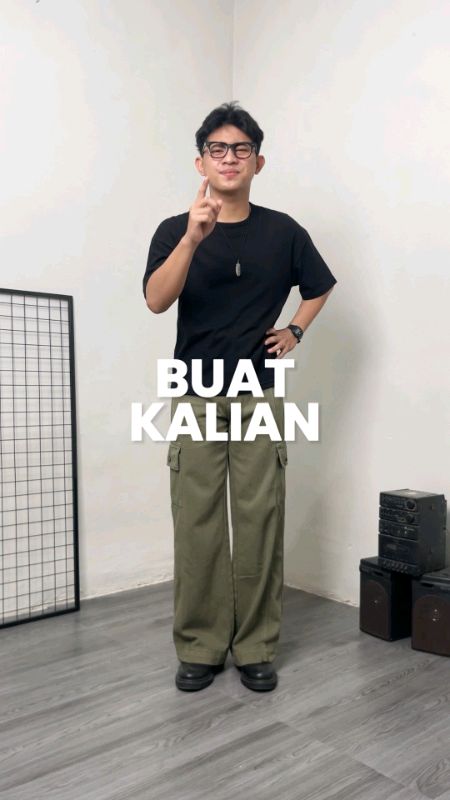 rekomendasi celana cargo denim jeans dari JINISO 400 #rekomendasi #celanacargo #denim #jeans #jiniso #ViralDiShopeeVideo #fyp