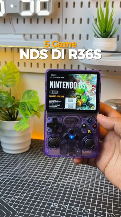 Main nds di r36s #r36s #gameconsol #nds #ps1 #psp #hanheldgaming #r36h #mobilegame #gamejadul #DiskonRacunShopee #SpillRacunShopee #RacunShopee