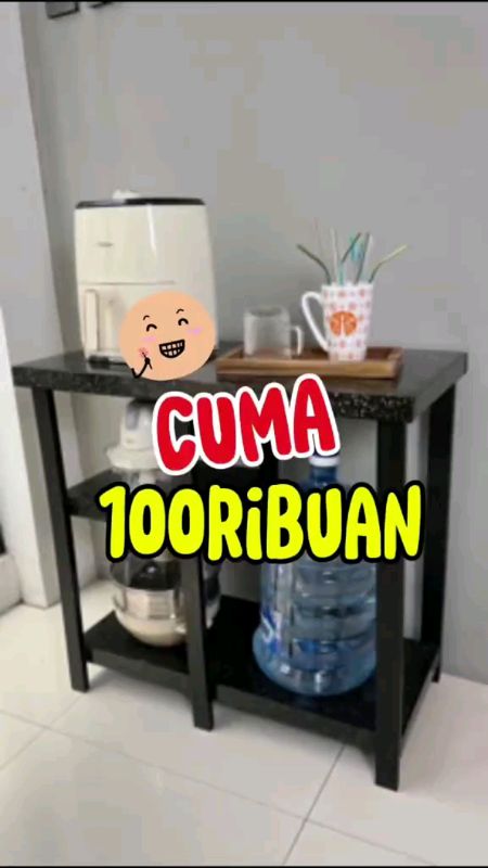 meja multi fungsi rak susun serba guna mini