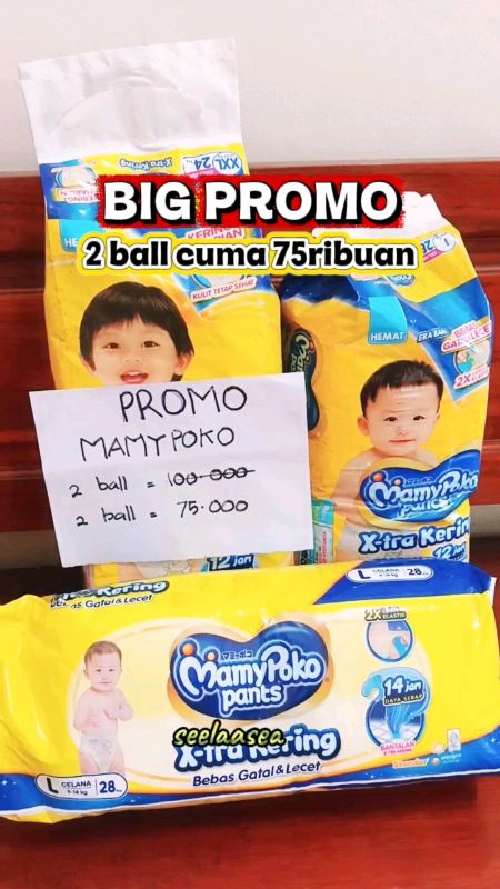 murah bgt yuk amankan stok #mamypokopants #mamypoko #mamypokomurah #SpillBawaBerkah #ViralDiShopeeVideo #Diskon50Persen #Cashback50RB #Nggaknyeselbeli