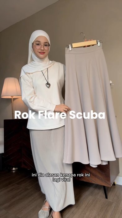 Audy skirt korean LOOSE maxi #ShopeeCOD #ShopeeFashionHaul #ShopeeLook #OOTDFashionShopee #GratisOngkirRP0 #rokflarewanita #rokflarepremium #rokflare