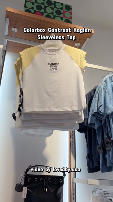 Colorbox - Contrast Raglan Top #DiskonShopeeVideo #DiskonRacunShopee #VideoViralDiShopee #colorbox