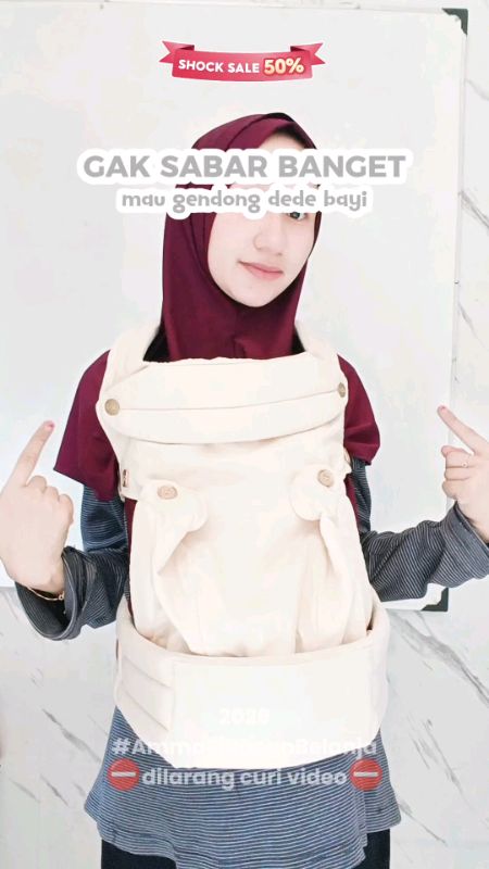 #persiapanlahiran #gendonganbayi #gendonganmshape #gendongan #gendongankekinian #ViralDiShopeeVideo #SpillBawaBerkah #GratisOngkirRP0 #ShopeeLook #fyp