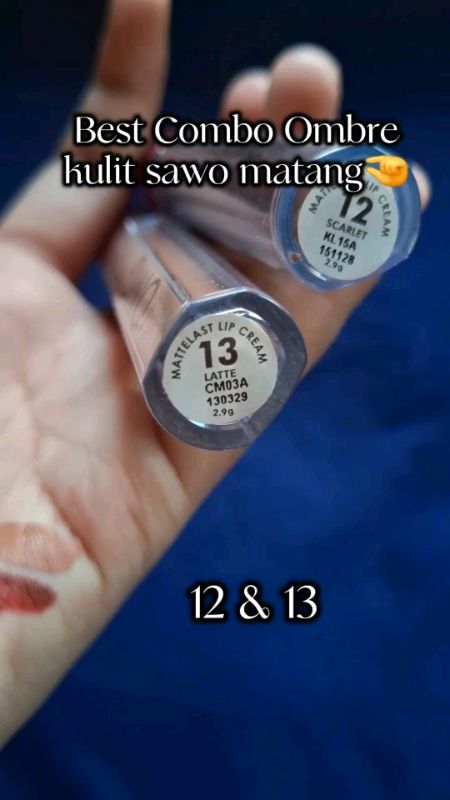 SIAPA NIHH YANG SUKA OMBRE OMG??AKU REKOMENDASIIN BEST COMBO OMG ALA AKU NIHH CAKEP BUAT BIBIR GELAP🤏🫰#lisptikmatte #omgbeauty #OMGombrelips#co
