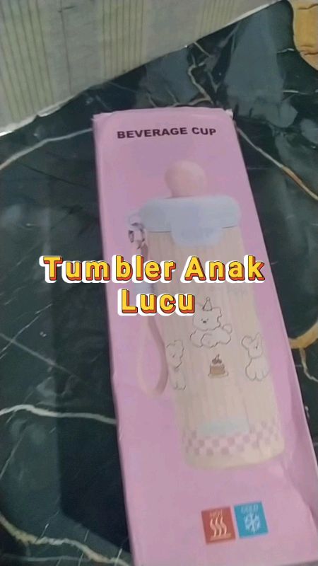 Tumbler botol anak stainless steel 316, dengan kapasitas 650ml