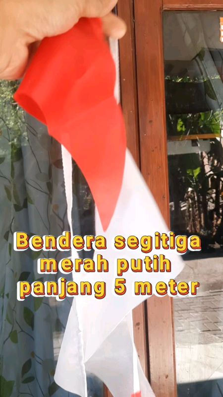 Bendera segitiga merah putih #bendera #benderasegitigamerahputih #benderasegitigakain #benderasegitigaindonesia #BenderaSegitigaKainMerahPutih