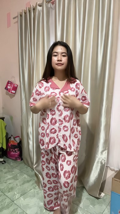 adem bgtt di pakai🥰 #piyamawanita #RacunShopee #ShopeeCOD