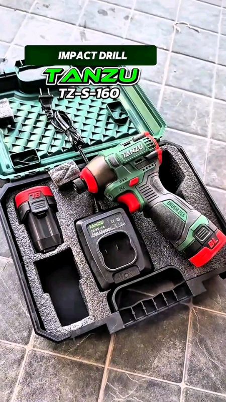 Impact Driver 160NM Solusi Cepat untuk Semua Pekerjaan!#ViralDiShopeeVideo #mesinborbaterai #impactdrill #obengimpact #alatperkakas #mesinborimpact