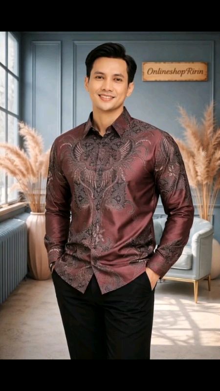 #Diskon50Persen #kemejabatik #kemejabatikpria #kemejabatikprialenganpanjang #bajubatik #kemejapria #bajukantor #PromoNonStop #batikpria #batikcouple
