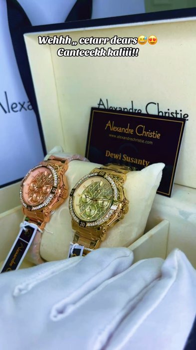 #Cashback40Persen #ViralDiShopeeVideo #jamacoriginal #alexandrechristieoriginal #jamtangan