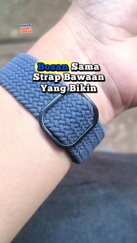 #strapnylon #strapsmartwatch #strapjamtangan #StrapNylonPremium #strapnyloniwatch #fyp#semuapenggunashoppe