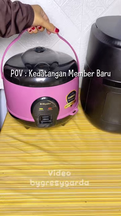 #SpillBawaBerkah#ricecooker #ricecookermini #ricecookermurah #ricecookermiyako #ricecooker1liter #miyakomcm512 #MiyakoRicecookermini #miyakoricecooker