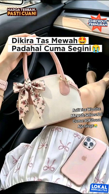 Tas Wanita Viral🤩#taswanita#tasselempang#slingbag#hnadbag#taswanitamurah#fashionwanita#ootd#ShopeeFashionHaul#RacunShopee#GratisOngkirRP0#viral#fyp