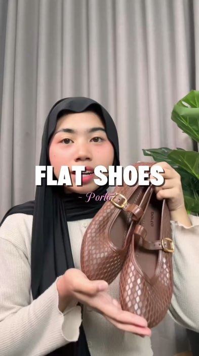 Secantik ini flat Shoes nya #RacunShopee #portofootwear #PAYDAYSHOPEE