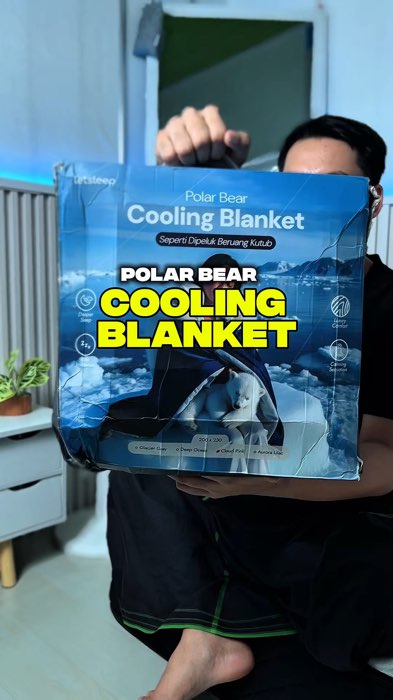 #letsleep #selimutdingin  #selimut2in1 #coolingblanket #PromoNonStop #ShopeeCOD
