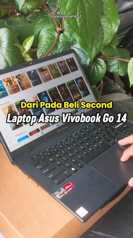 dari pada beli second #asusvivobook #asusvivobookgo14 #asusvivobook15 #laptop #laptopberkualitas #ViralDiShopeeVideo