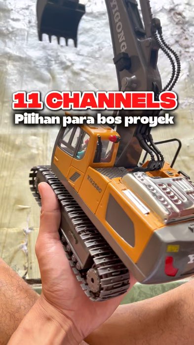RC Excavator #GratisOngkirRP0 #TermurahDiShopee #RacunShopee #rcexcavator